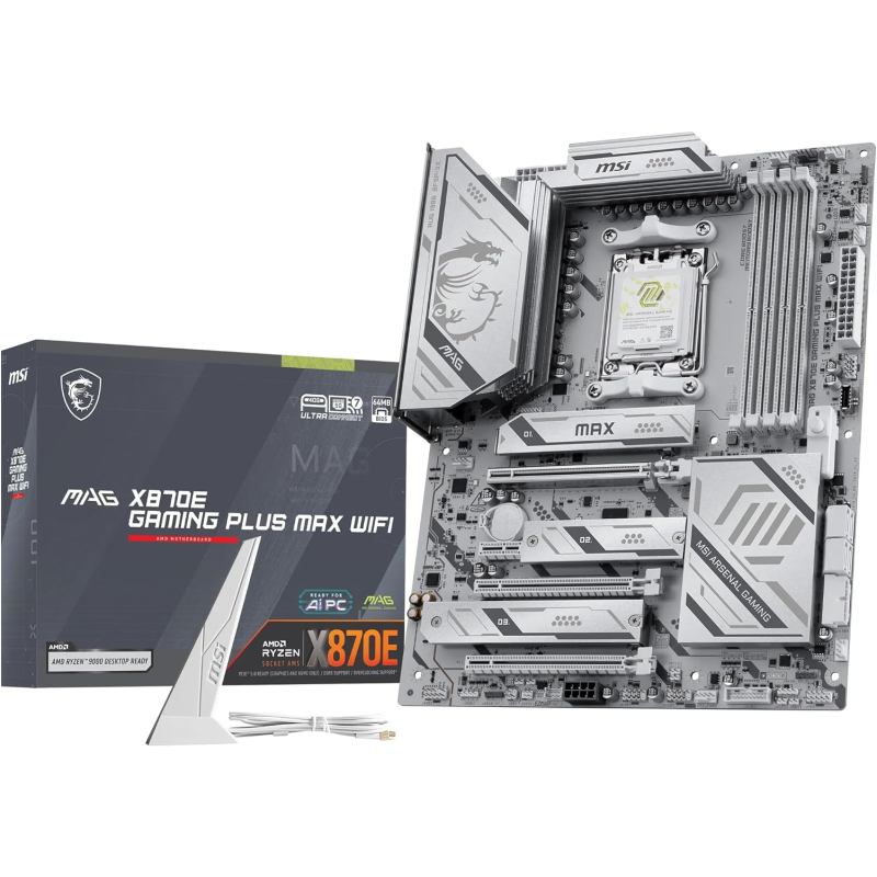 Материнська плата MSI MAG X870E Gaming Plus Max WiFi Socket AM5