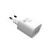 Мережевий зарядний пристрій Sigma mobile X-power 33W GaN, PD, QC (1xUSB-C + 1xUSB-A) White (PS33-01)