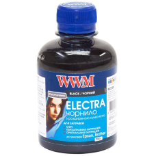 Чорнило WWM EPSON Universal Electra для Epson серій Stylus C/CX, T/TX, S/SX, Stylus Office B/BX, T/TX, Stylus Photo, Stylus Photo R/RX, T/TX, P/PX Black (EU/B) 200г