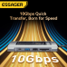 USB-хаб Essager 8 in 1 USB-C Hub with 10Gbps M.2 NVMe SSD Enclosure (EHB08-QK0G-Z)