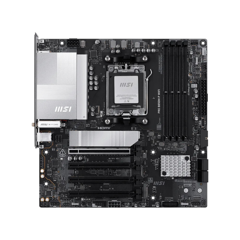 Материнська плата MSI Pro B850M-P WiFi Socket AM5