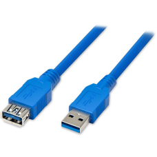 Кабель ATcom подовжувач USB 3.0 AM/AF 1.8 м blue