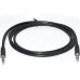 Аудіо-кабель REAL-EL Audio Pro 3.5 мм - 3.5 мм (M/M), 1 м, чорний (EL123500040)