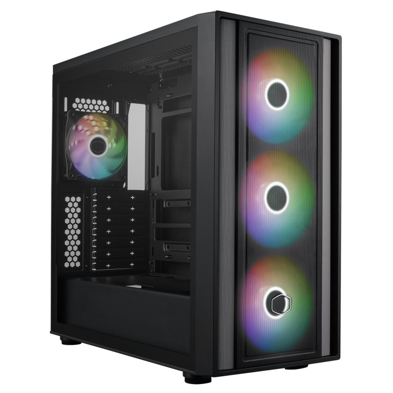 Корпус CoolerMaster MasterBox 600 Black (MB600-KGNN-S00)