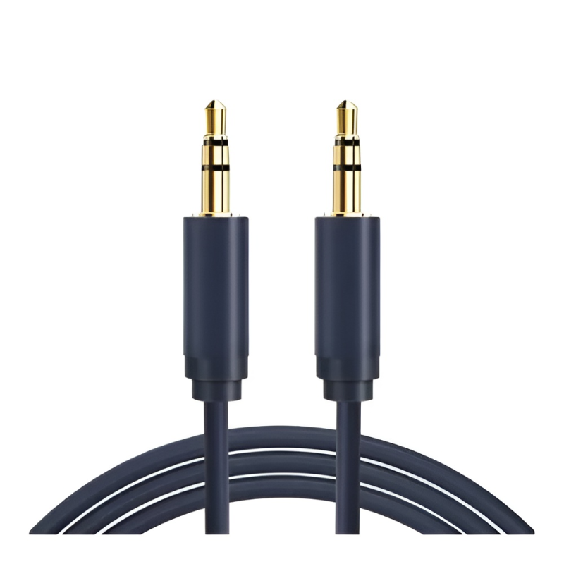 Кабель Cabletime Audio 3.5 мм - 3.5 мм (M/M), 1 м, Black, 3 pin (CF15H)