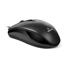 Миша REAL-EL RM-214 Black (EL123200039)