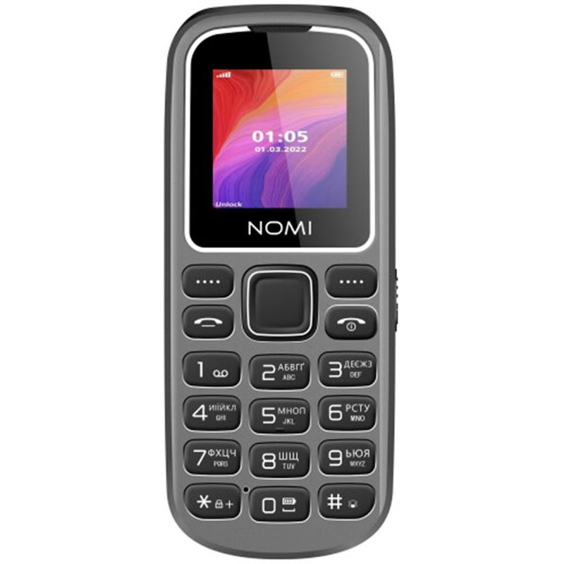 Мобiльний телефон Nomi i1441 Dual Sim Grey