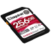 Карта пам`яті SD  256GB UHS-II U3 Class 10 Kingston Canvas React Plus R300/W260MB/s (SDR2/256GB)