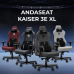 Крісло для геймерів Anda Seat Kaiser 3E XL Black (AD23YC-XL-08-B-PV/C-B01)