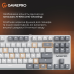 Клавіатура GamePro Genesis Metallic MK110W Outemu Red Swithes USB White
