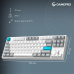 Клавіатура бездротова GamePro Asgard Ragnar Keychron Super Red Switch White (MK285WH)