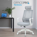 Крісло офісне OfficePro Harmony OC310-W-LG-LG White/Light Gray