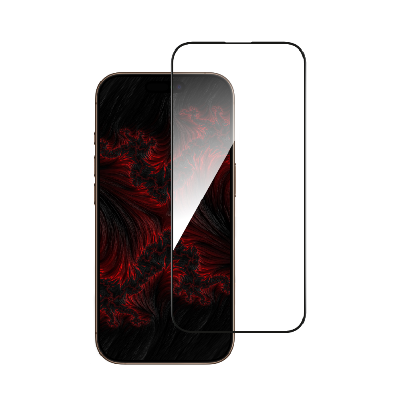 Захисне скло Intaleo Full Glue ESD для Apple iPhone 16 Pro Black (1283126594724)