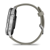 Смарт-годинник Garmin Venu 4 45mm Silver with Siliver Gray Silicone (010-03014-41)