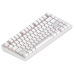 Клавіатура Dark Project ALU81 Terra Nostra White (DPKB_NOSTRA_81_ANSI_WHITE_UA)