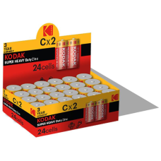 Батарейка Kodak Extra Heavy Duty C/LR14 BL 2 шт, коробка