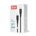 Кабель ColorWay USB Type-C - USB Type-C (M/M), textured PVC, 3А, 1 м, Black (CW-CBPDCC094-BK)