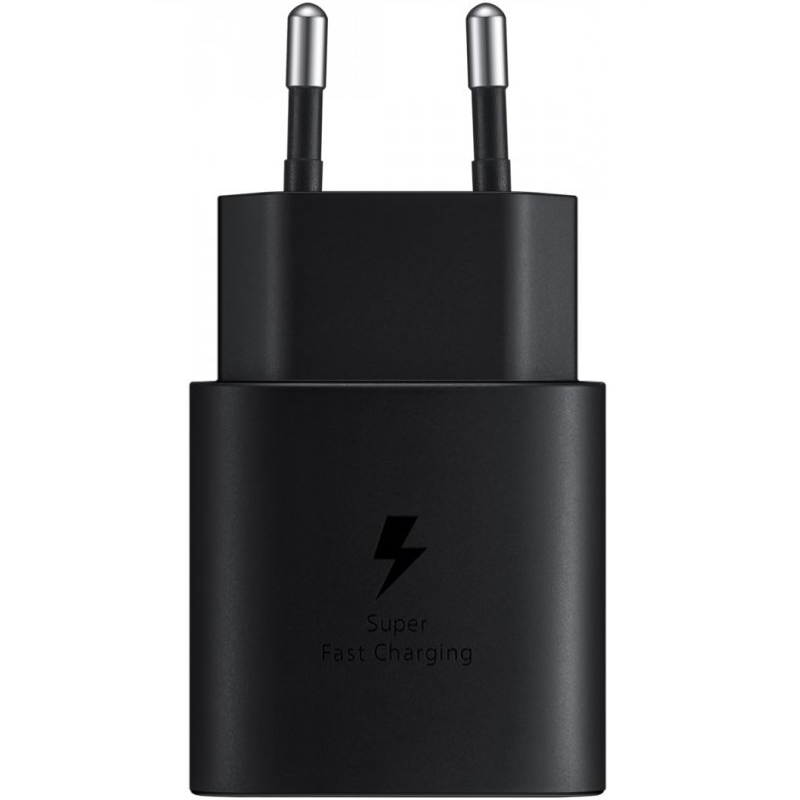 Мережевий зарядний пристрій Samsung EP-TA800 25W Type-C Black (EP-TA800NBE) OEM