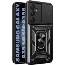 Чохол-накладка BeCover Military для Samsung Galaxy A35 5G SM-A356 Black (711014)