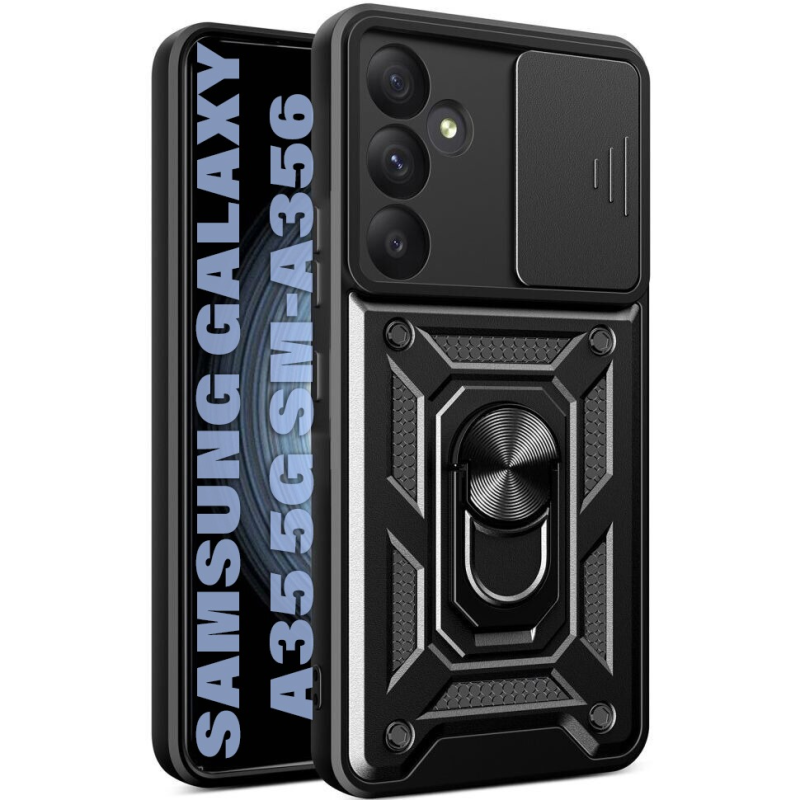 Чохол-накладка BeCover Military для Samsung Galaxy A35 5G SM-A356 Black (711014)
