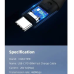 Кабель Cabletime USB Type-C - USB Type-C (M/M) PD 100W, 2 м, Black (CU02L)