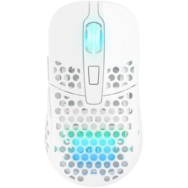 Миша бездротова Xtrfy M42 RGB Wireless White (M42W-RGB-WHITE) 
