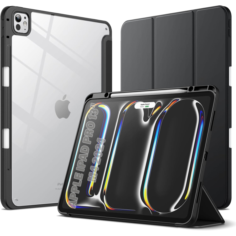 Чохол-книжка BeCover Soft Edge TPU з кріпленням Apple Pencil для Apple iPad Pro 13