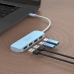 USB-хаб J5create 4 USB-A Cyan (JCH341EC-N)