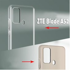 Чохол-накладка BeCover для ZTE Blade A52 Transparancy (708942)