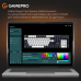 Клавіатура GamePro Genesis Metallic MK144B Outemu Red Swithes USB Black
