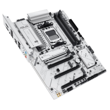 Материнcька плата ASUS B850 MAX GAMING WIFI W sAM5 B850 4xDDR5 M.2 HDMI DP Wi-Fi BT ATX білий