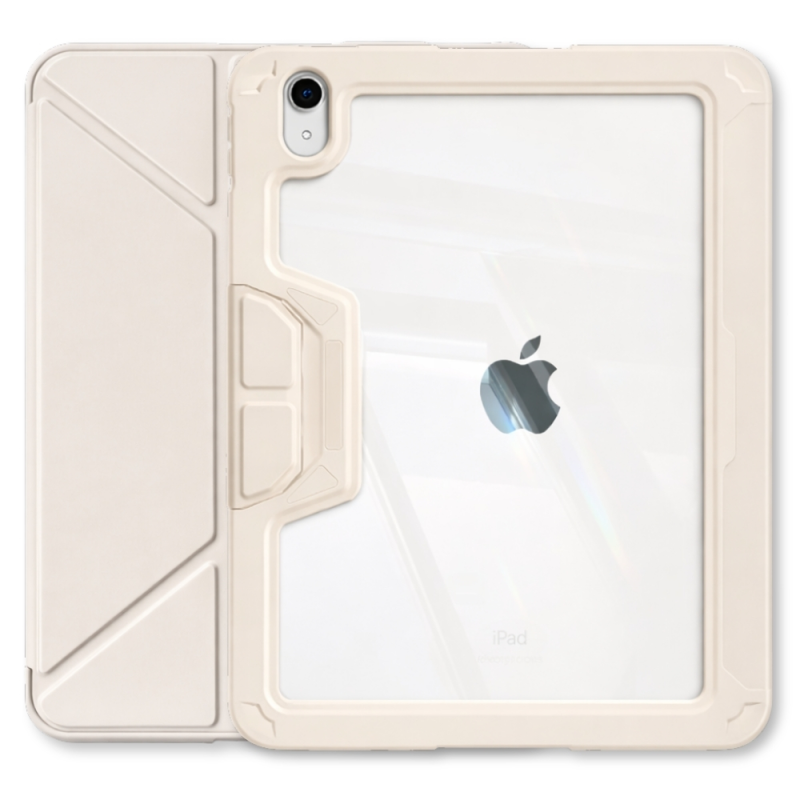 Чохол-книжка BeCover Rugged Origami Transparent з кріпленням Apple Pencil для Apple iPad 10.9