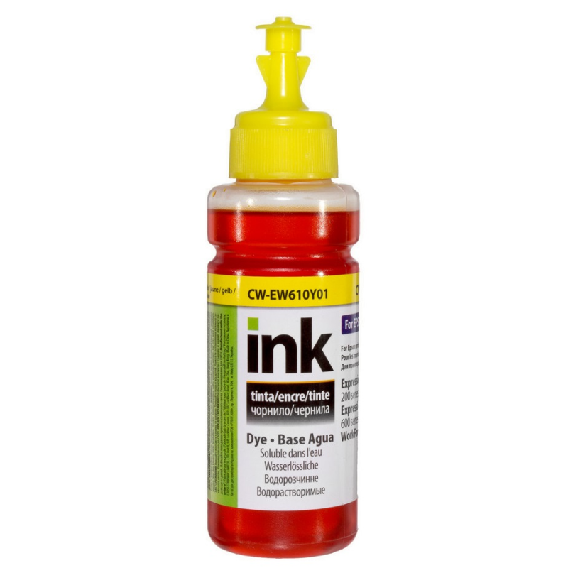 Чорнило ColorWay Epson XP103/600 (Yellow) (ColorWay-EW610Y01) 100мл