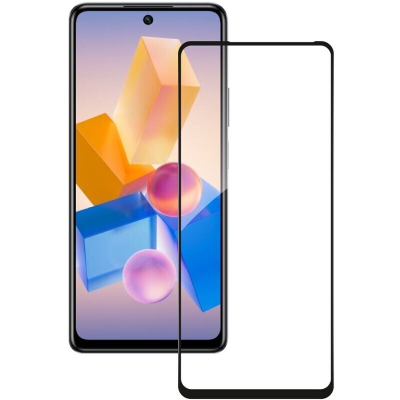 Захисне скло BeCover для Infinix Hot 40 Pro (X6837) Black (711149)