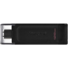Флеш-накопичувач USB3.2 128GB Type-C Kingston DataTraveler 70 Black (DT70/128GB)