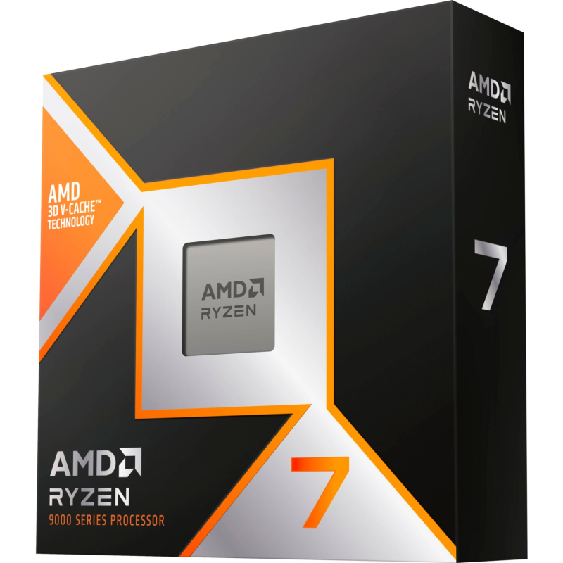 Процесор AMD Ryzen 7 9800X3D (4.7GHz 96MB 120W AM5) Box (100-100001084WOF)