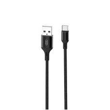 Кабель XO NB143 USB - USB Type-C, (M/M), 2.4A 2 м Black (6920680870844)