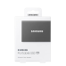 Накопичувач зовнішній SSD 2TB Samsung T7 Titan Gray (MU-PC2T0T/WW)
