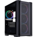 Корпус 1stPlayer T4-BK-4FS7 Black
