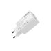 Мережевий зарядний пристрій Sigma mobile X-power 65W GaN, PD, QC (2xUSB-C + 1xUSB-A) White (PS65-01)