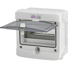 Розподільний щит ETI ECH 8G (8 модулів зовн. встан. IP65) (1101061)