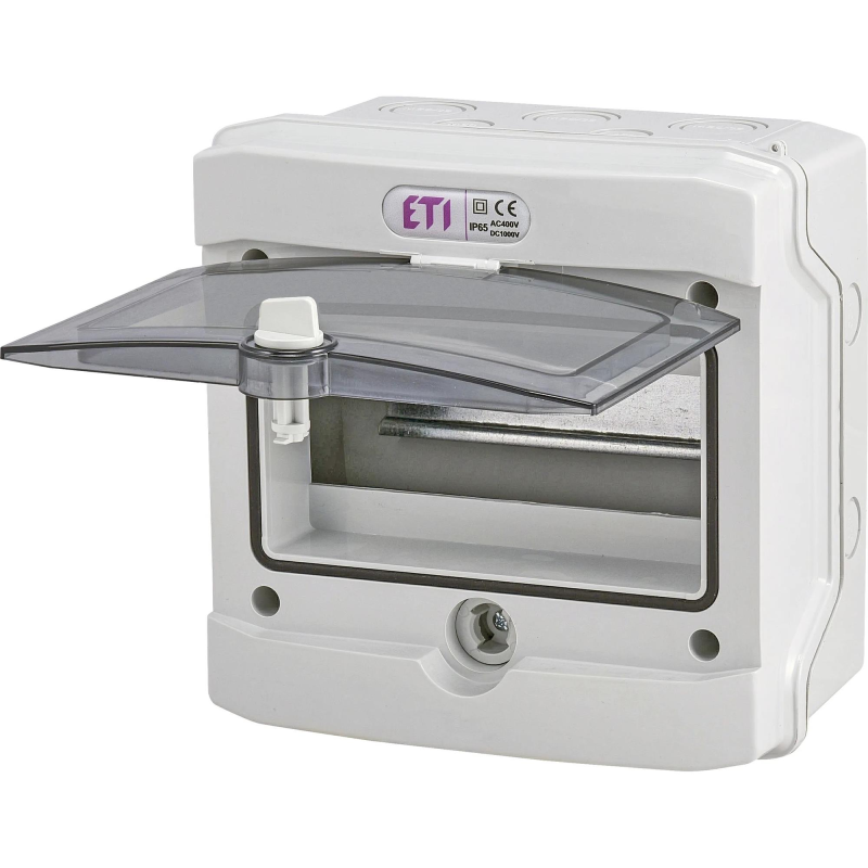 Розподільний щит ETI ECH 8G (8 модулів зовн. встан. IP65) (1101061)
