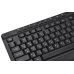 Комплект (клавіатура, миша) бездротовий 2E MK410 Black (2E-MK410MWB)