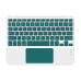 Чохол з бездротовою клавіатурою (TouchPad) BeCover для Apple iPad Pro 12.9 (2020/2021/2022) Dark Green (712383)