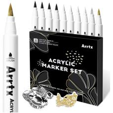 Акрилові маркери Arrtx AACM-0500-10A, 10 шт (LC303601) Акрилові маркери Arrtx AACM-0500-10A, 10 шт (LC303601)