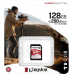 Карта пам`яті SDXC 128GB UHS-II/U3 Class 10 Kingston Canvas React Plus V60 SD R280/W100MB/s (SDR2V6/128GB)