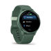 Смарт-годинник Garmin Vivoactive 6 Metallic Jasper Green with Jasper Green Silicone Band (010-02985-42)