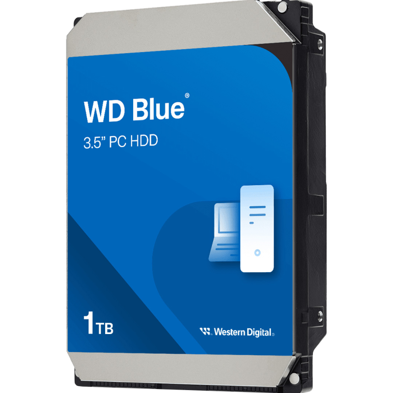 Накопичувач HDD SATA 1.0TB WD Blue 5400rpm 64MB (WD10EARZ)