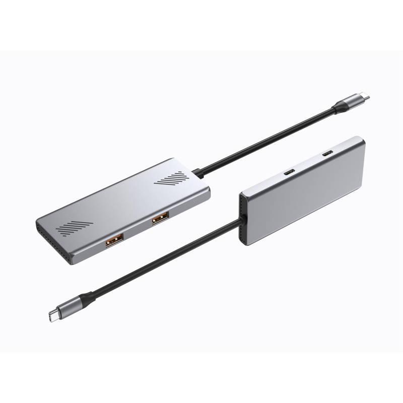 USB-хаб Gembird USB Type-C 4-в-1 (UHB-CM-U310-A2C2-01)