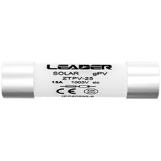 Запобіжник Leader DC 10x38мм 20А/1000В (BX0234-20A)